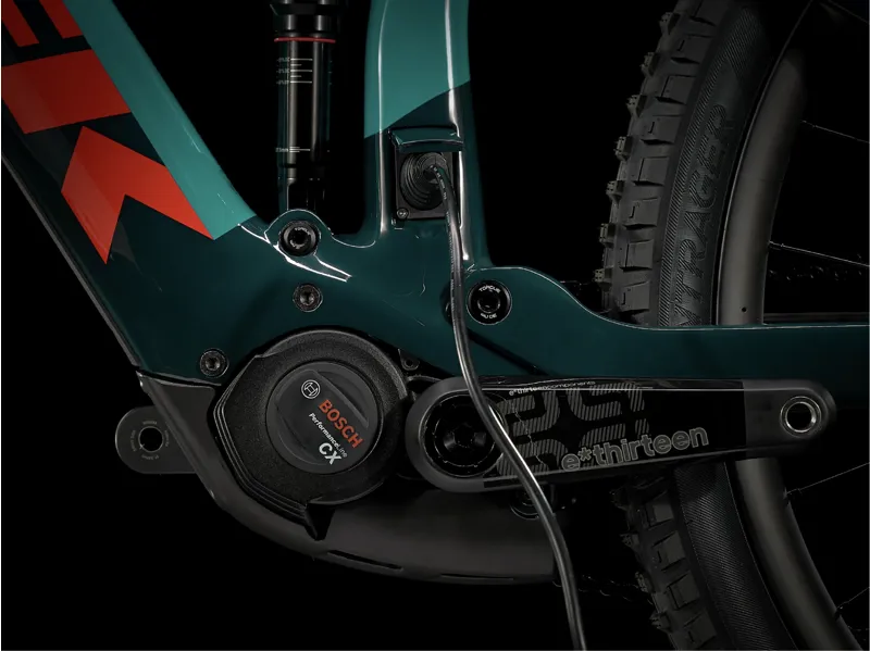 Trek Rail 9.8 XT 29er Electric Bike 2021 Teal/Nautical Navy-5